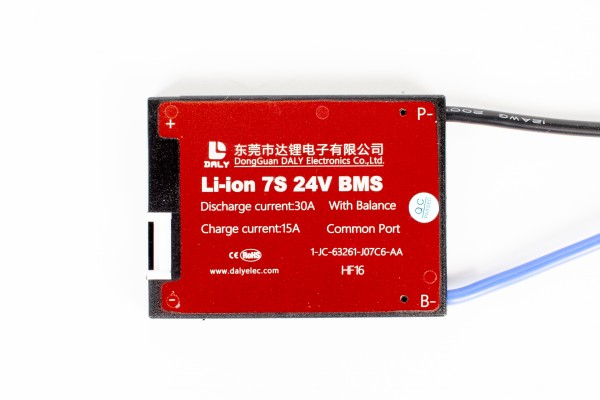 BMS 7s Li-ion 4.2v 30A discharge 15A charge